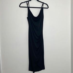 Forever 21 black stretchy dress size large